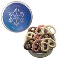 The Grand Green Pretzel Tin - Snowflake